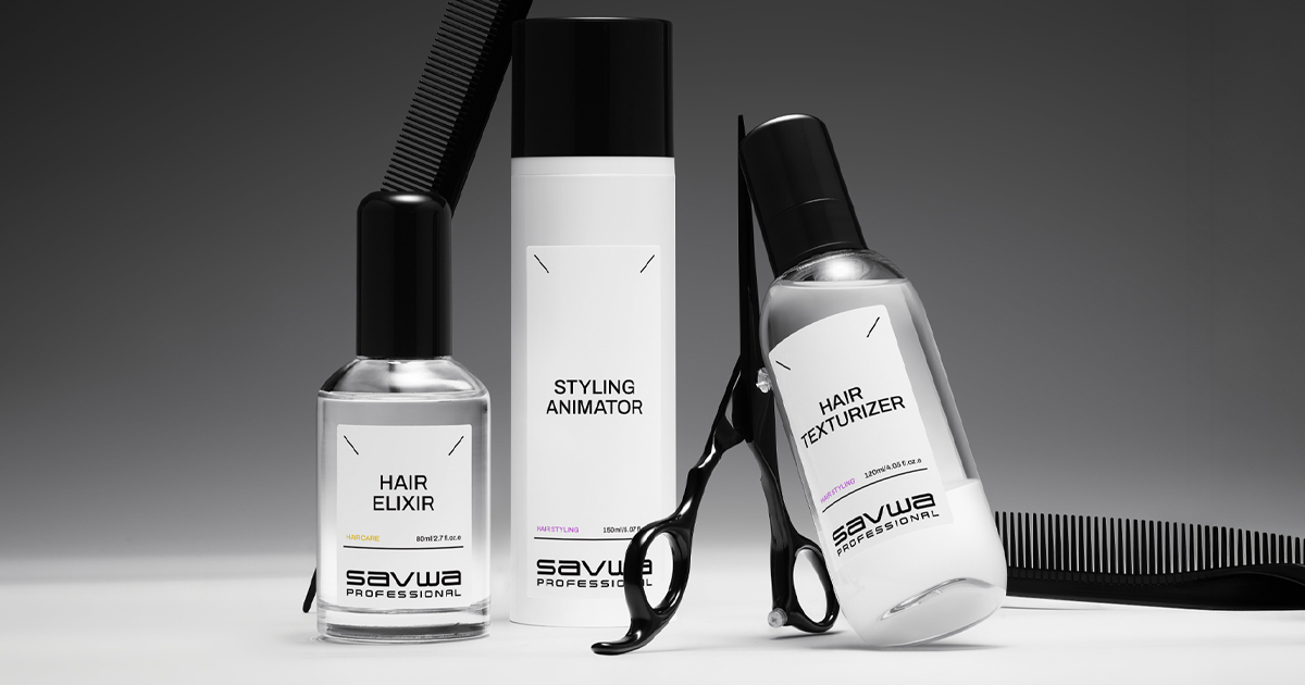 SAVWA PROFESSIONAL（サブワ）ヘアスタイリング商品ラインナップ
